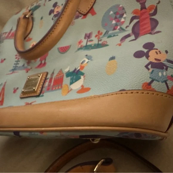 Disney Parks Flower & Garden 2017 Figment Dooney & Bourke - Picture 7 of 9